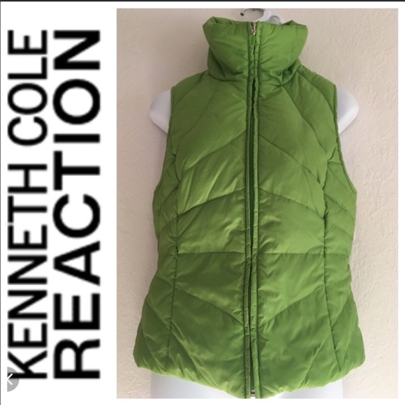 VEST FLUFFY KENNETH COLE REACTION - Picture 1 of 7